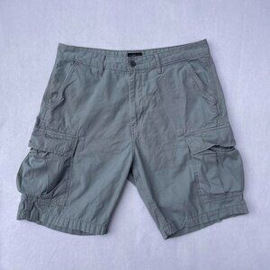 Levi's Gray 5-Pocket Men Cargo Shorts Sz 34 Gorpcore Outdoor Camping Utility